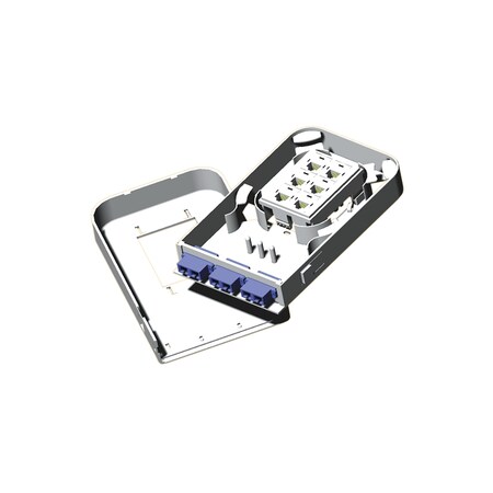 Ortronics ADAPTER 3 SC DUPLEX MM, 6 FIBERS BEIGE, PHOS/BRONZE SLEEVES 62100048